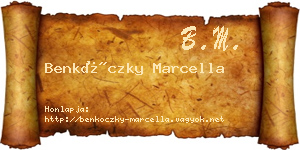 Benkóczky Marcella névjegykártya